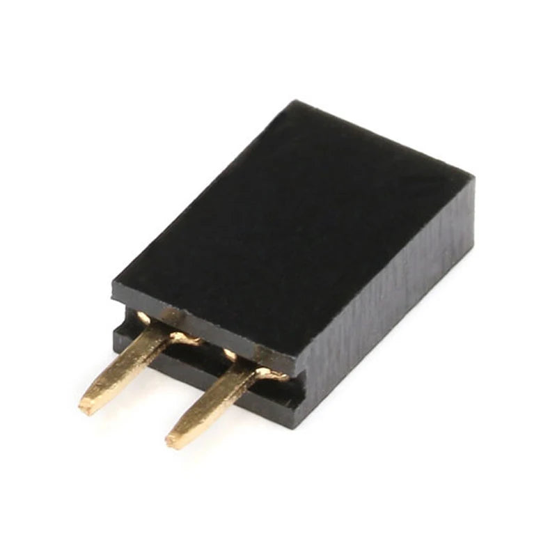 100Pcs/lot 2.54mm Pitch 2/3/4/5/6/7/8/9/10/12/20/40 Pin Female Single Row Straight Header Strip Connector For PCB Peaceful Pleasures Health and Wellness