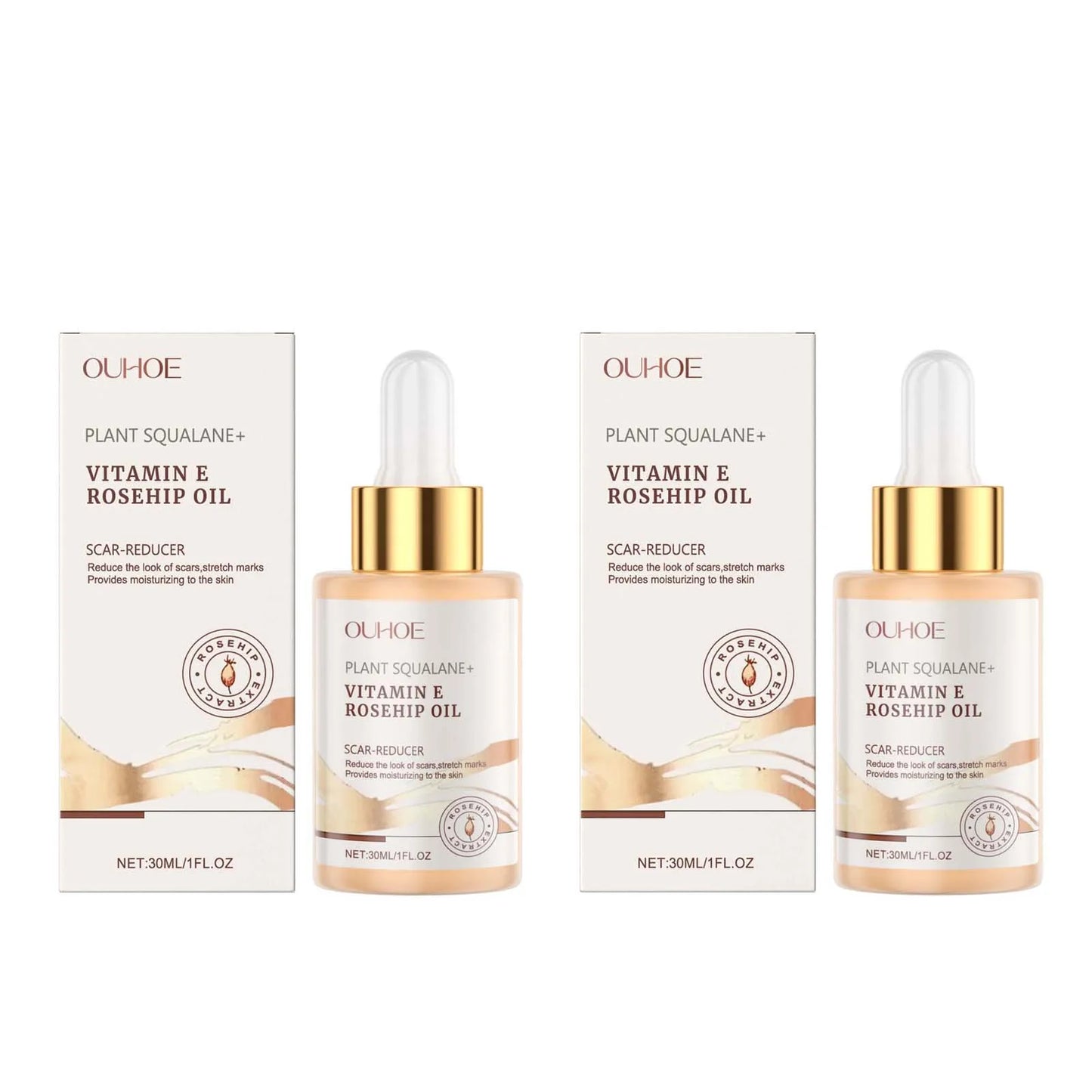 Squalane Rosehip Face Oil – Firming, Anti-Aging & Moisturizing