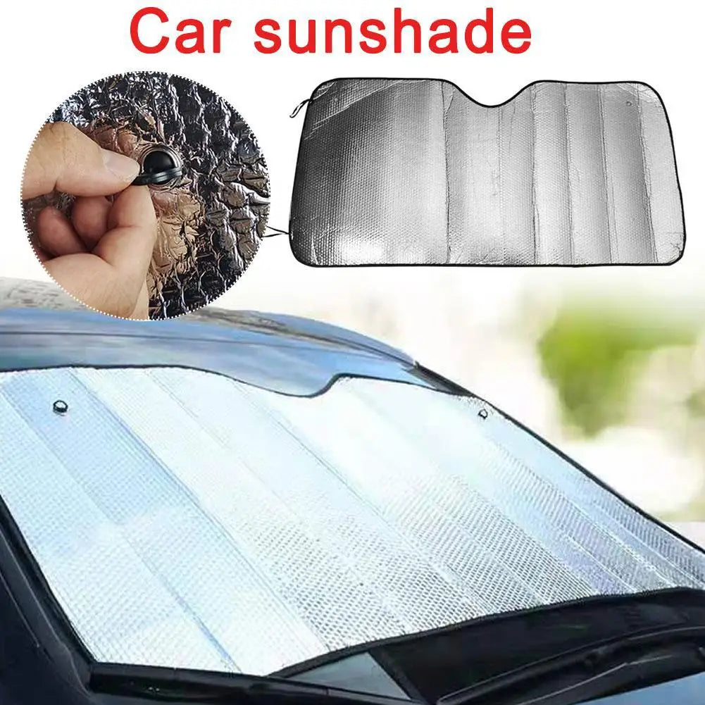 Universal Windshield Sunshades Car sun visor Foldable Car Front Window Sunshade Snow Ice Protection Cover Peaceful Pleasures Health and Wellness