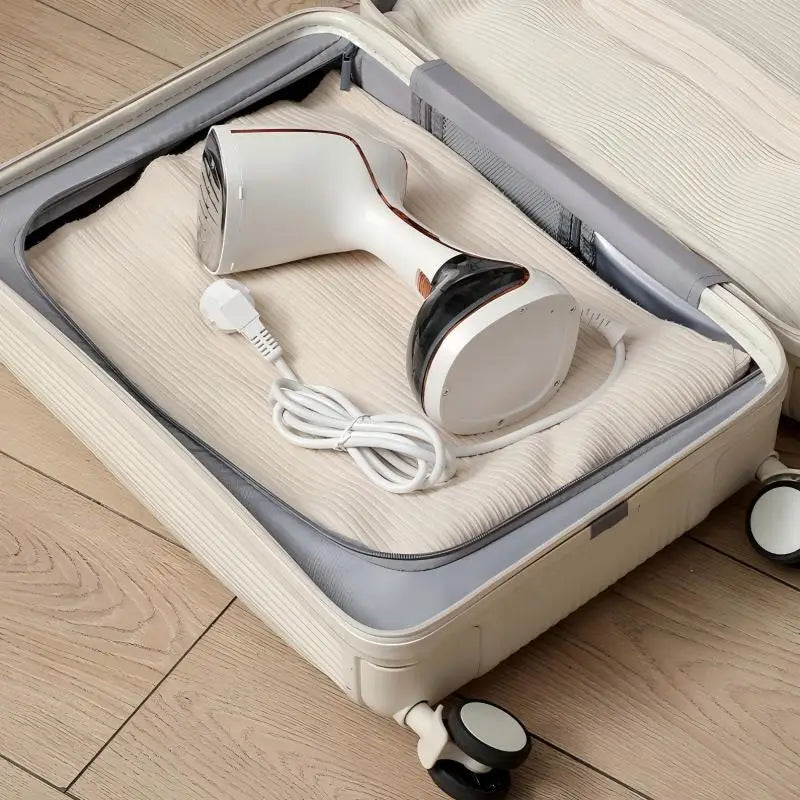 HOMEFISH 2025 Touchscreen Heatproof Handheld Hanging Steam Iron Mini Vertical Iron Brush Peaceful Pleasures Health and Wellness