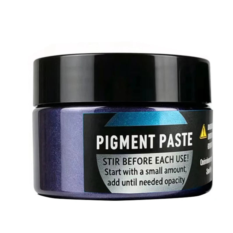 50g Shimmer Metallic Blue-Green Pearl Pigment – Pearlescent Colorant for UV Resin, Epoxy & DIY Jewelry Making
