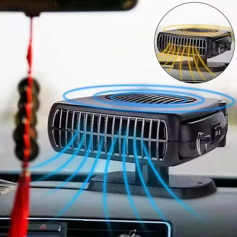 Air Cooler Fan New Car Heater Windscreen Demister Defroster Auto Heating Cooling fan Peaceful Pleasures Health and Wellness