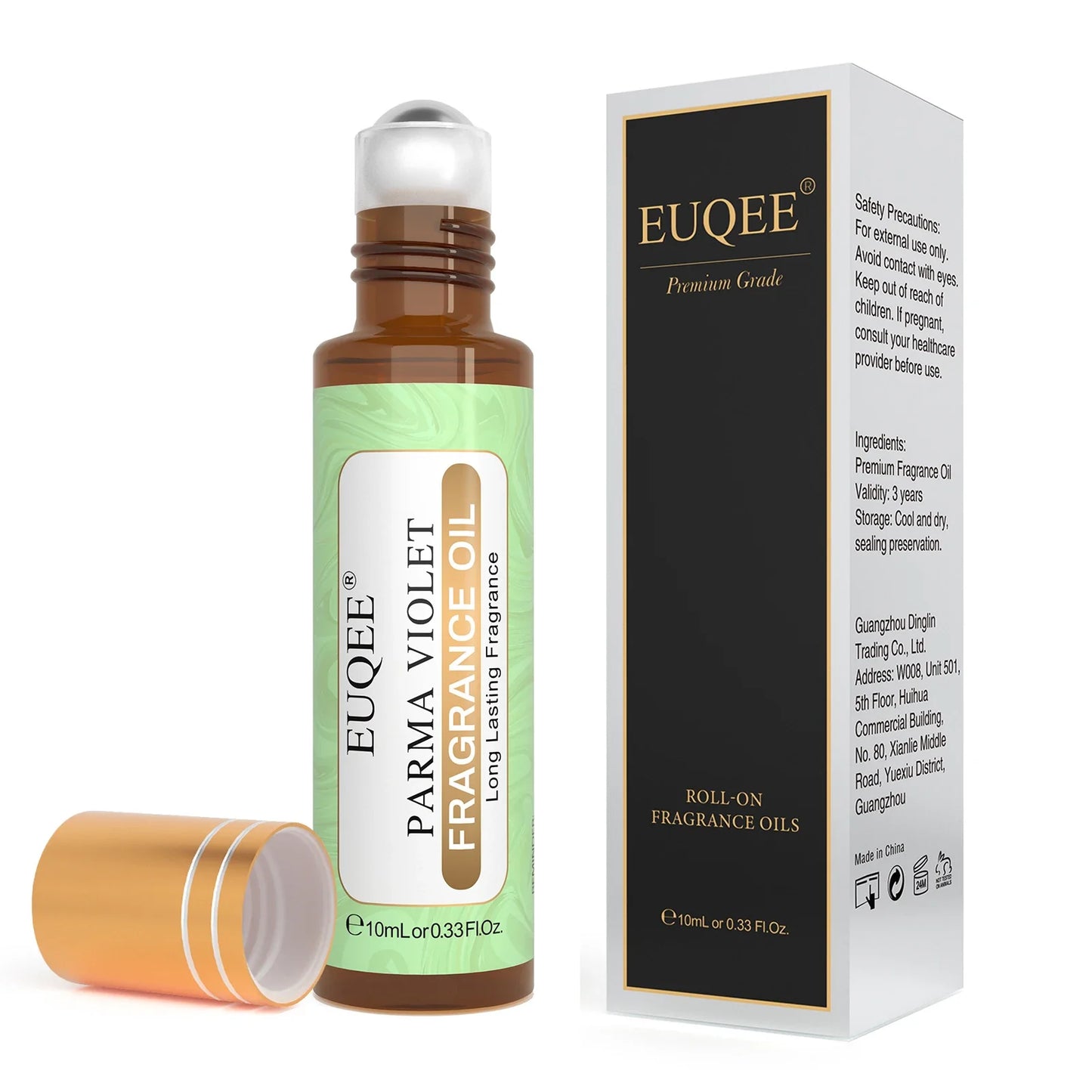 EUQEE 10ml Roll-On Fragrance Oil | Aromatherapy & Candle Making