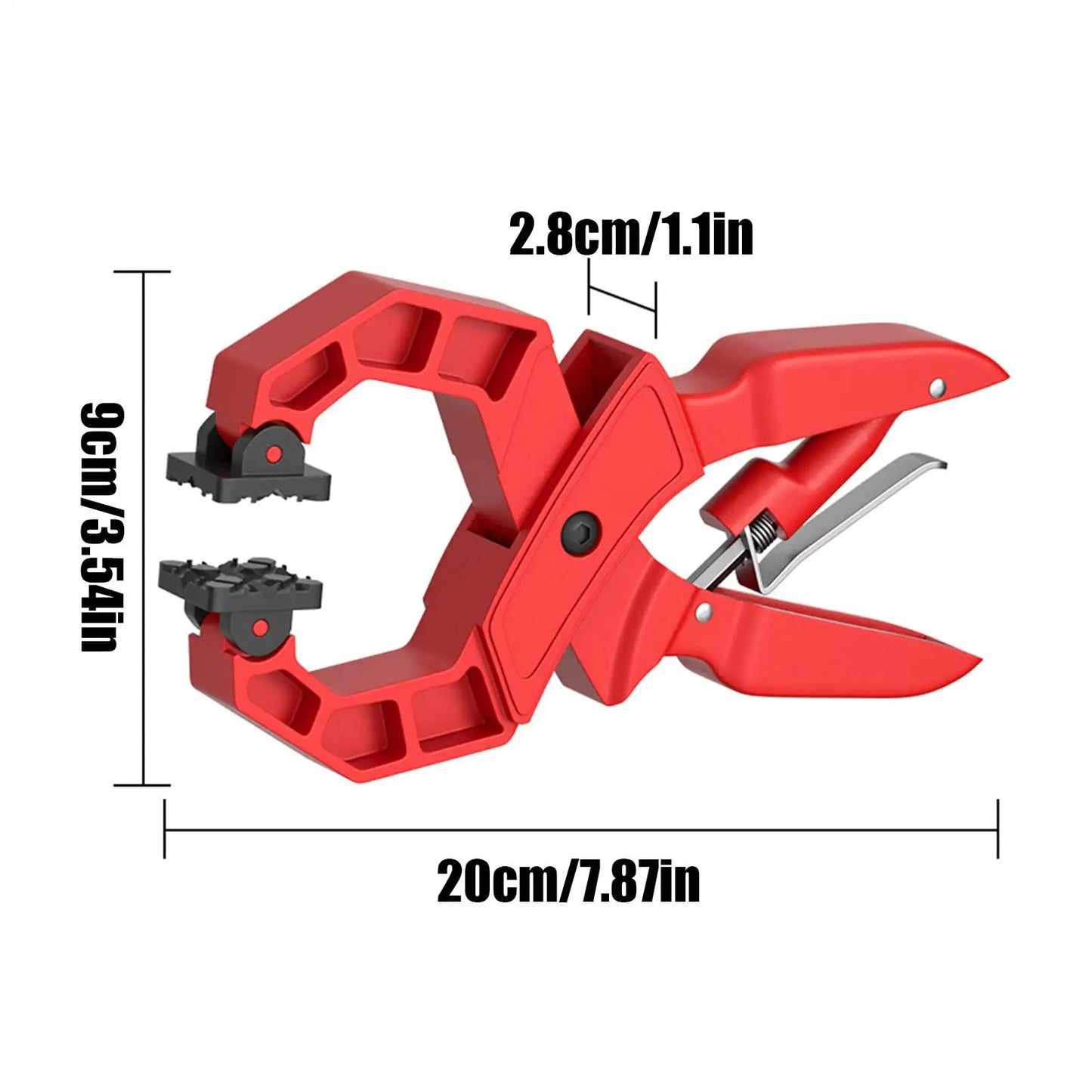 6-Inch Heavy Duty Spring Clamps | Strong Grip Woodworking DIY