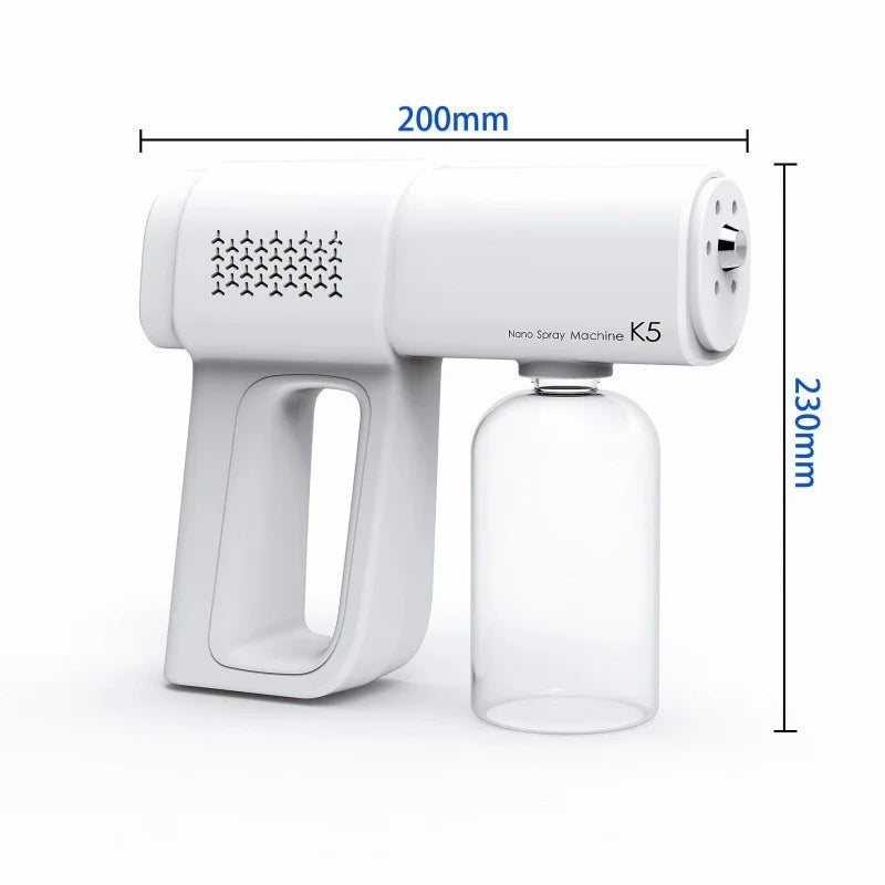 Blue Light Nano Hair Care Spray 380ML USB Rechargeable Wireless Steam Professional Styling Tool Profesional Hair Accessoriesde Peaceful Pleasures Health and Wellness