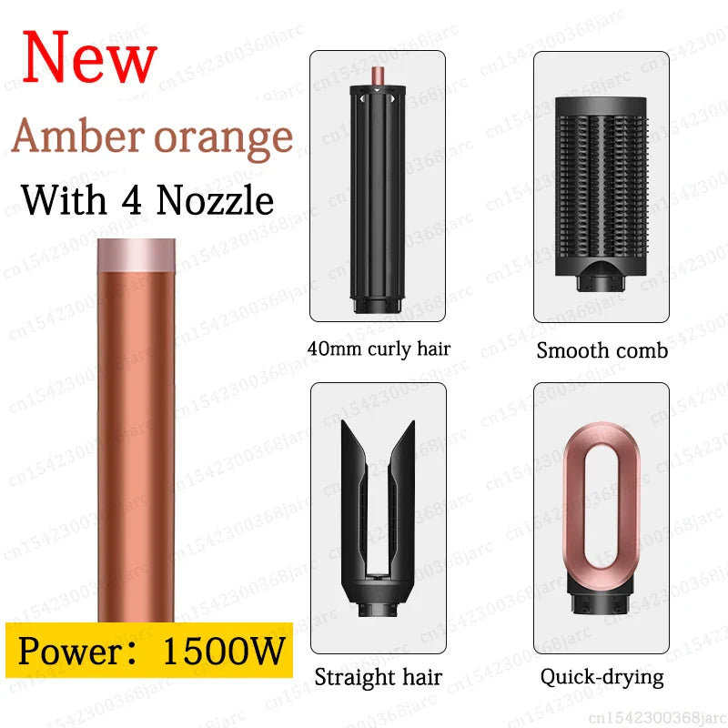 SenCiciMen X9 6-in-1 Hot Air Brush & Auto Curling Iron Styler