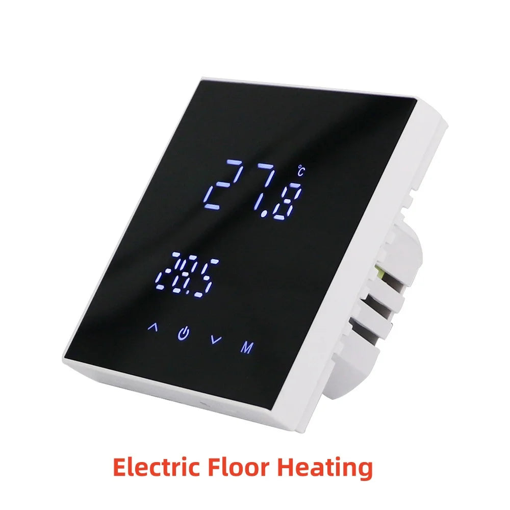 Tuya Thermoregulator WIFI Warm Water Floor Heating Thermostat Electric Heating Temperature Controller For Google Home Alexa Peaceful Pleasures Health and Wellness WIFI-EP-B