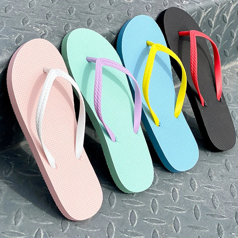 Women's Lightweight Non-Slip Flip-Flop Slides & Slippers