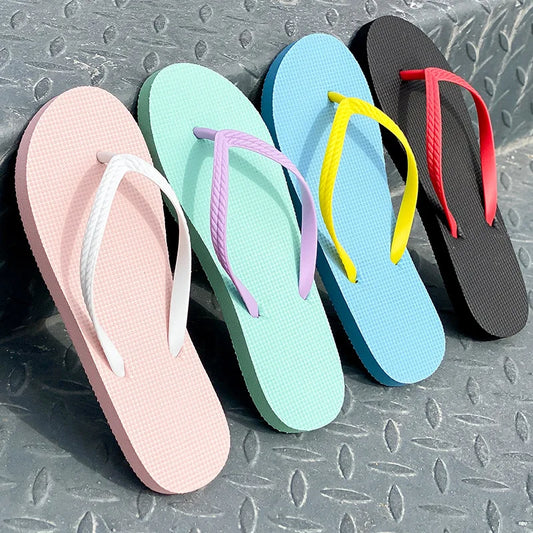 Women's Lightweight Non-Slip Flip-Flop Slides & Slippers
