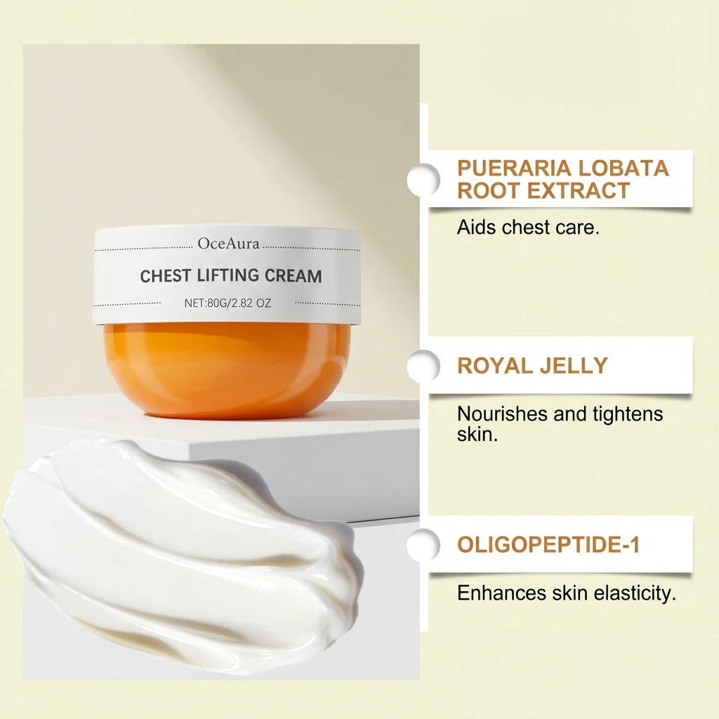 OceAura Chest & Décolletage Firming Cream 80g | Bust Care