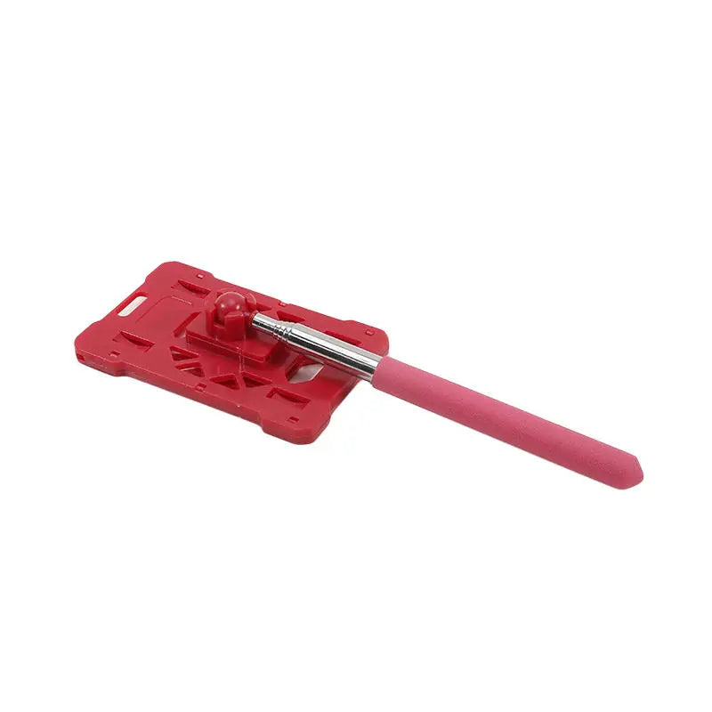 Telescopic Parking Card Grabber 360 Swivel Toll Gate Card Extender Sticks Car Window Distance Card Picking Car Accessories Peaceful Pleasures Health and Wellness red