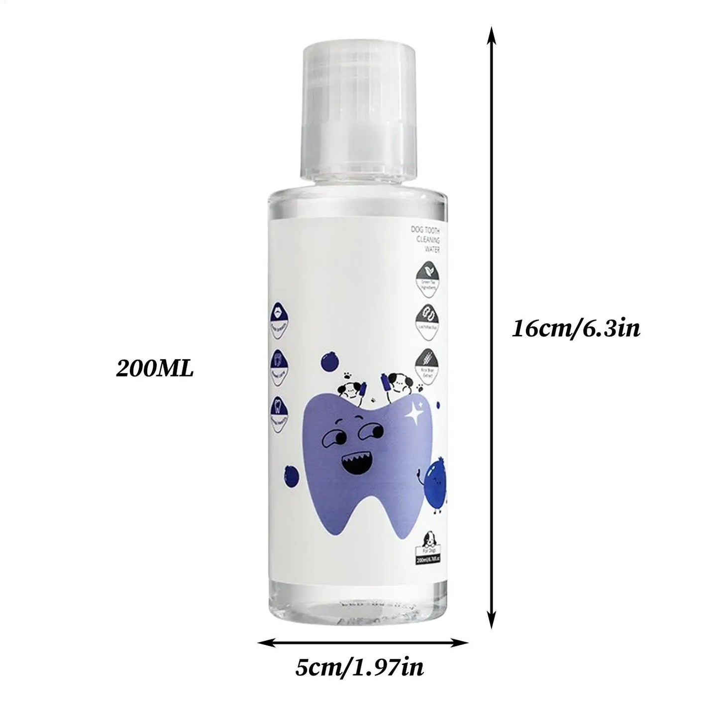 Dog & Cat Dental Water Additive 200ml – Fresh Breath & Plaque Care
