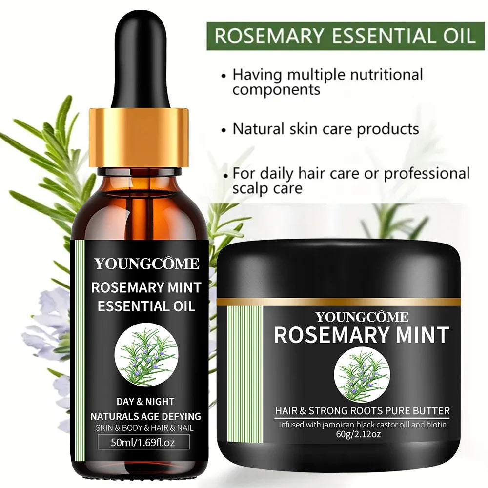 YOUNGCOME Rosemary Mint Hair Growth Oil & Film Treatment