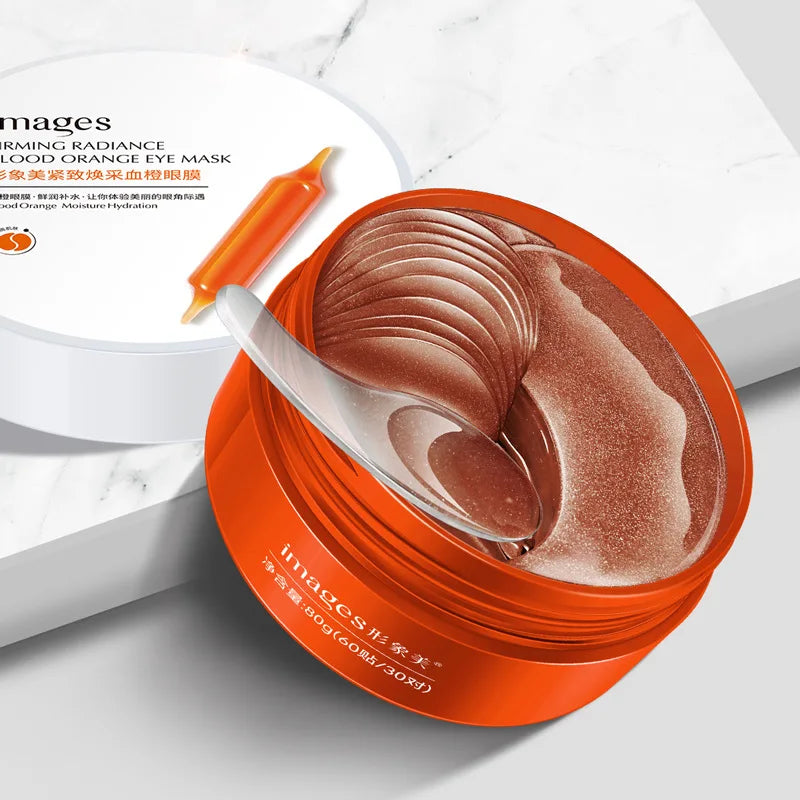 60pc Orange Under Eye Patches – Dark Circles & Anti-Aging