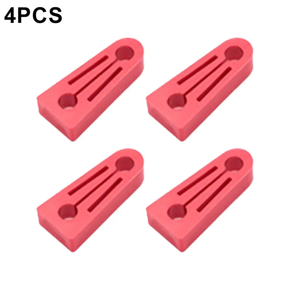 4pcs Universal Car Door Lock Damping Silicone Cover & Cushioning pad Noise Reduction Shock-Absorbing Pad Protector For Car Door Peaceful Pleasures Health and Wellness D
