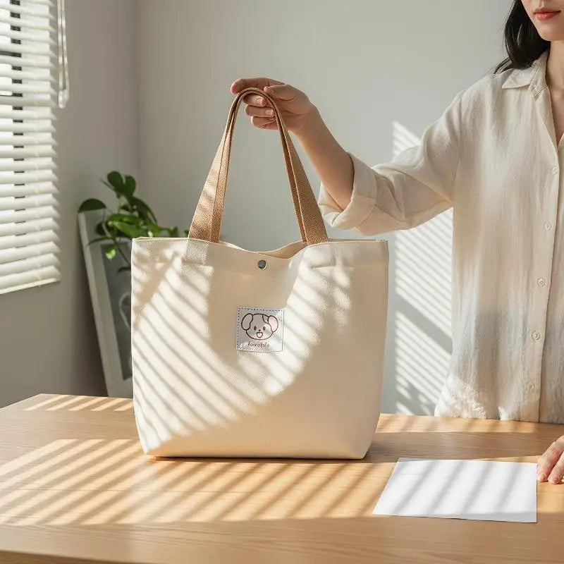 Canvas Tote & Crossbody Bag | School, Travel & Everyday