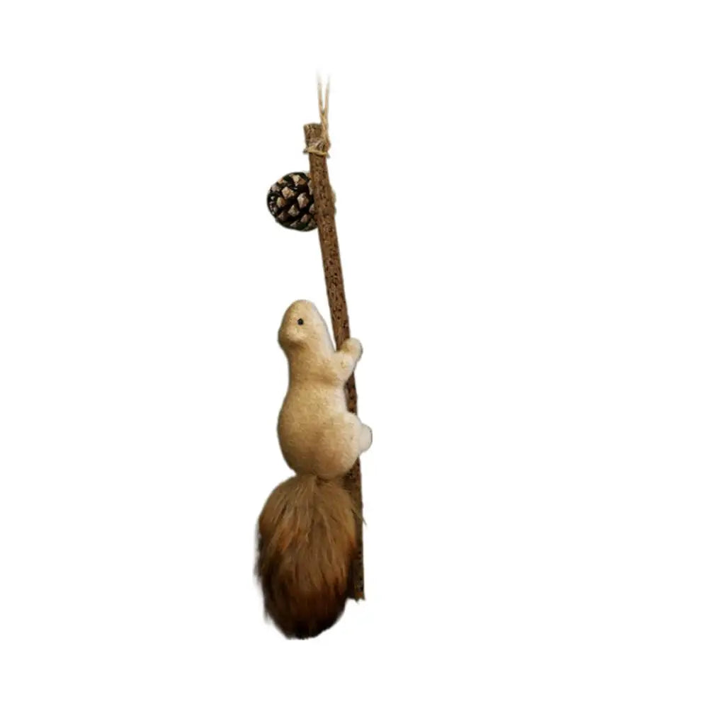 Realistic Squirrel Christmas Ornament – Xmas Tree Pendant