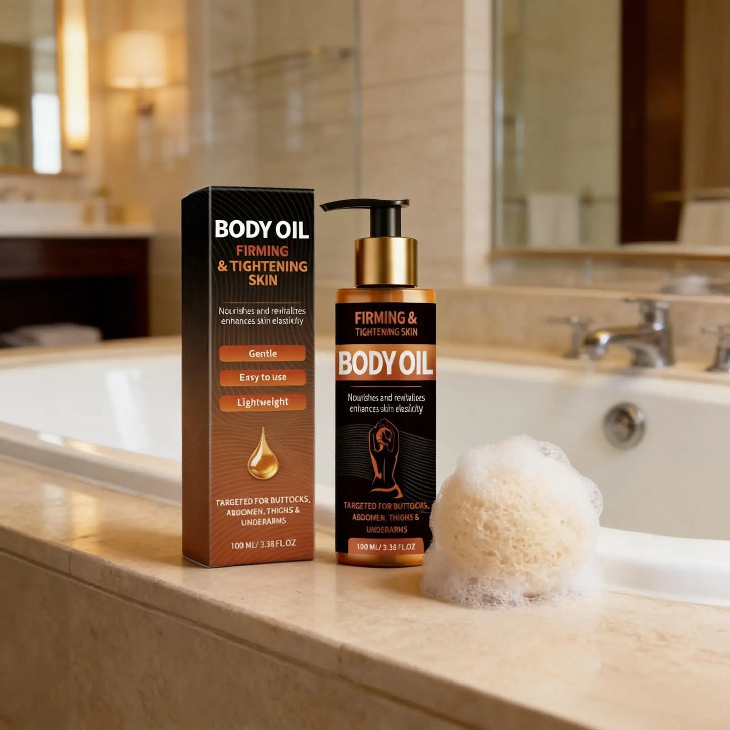 Firming Body Oil with Jojoba & Vitamin E – 100ml
