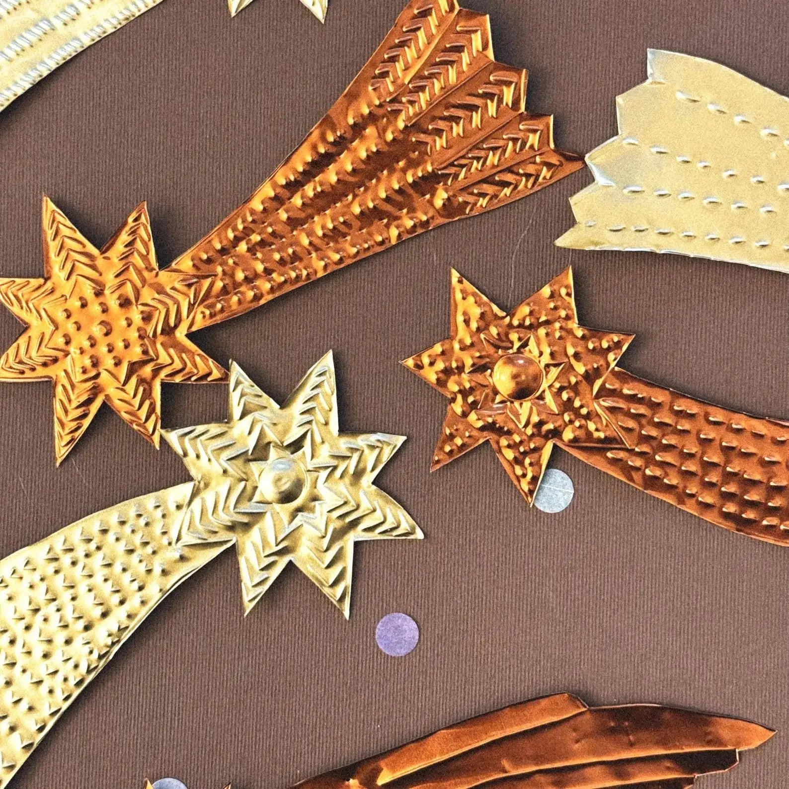 DIY Foil Embossing Ornament Kit - Celestial Comet Templates, Magic Space Tracing Set for Craft Decorations & Gifts Peaceful Pleasures Health and Wellness Default Title