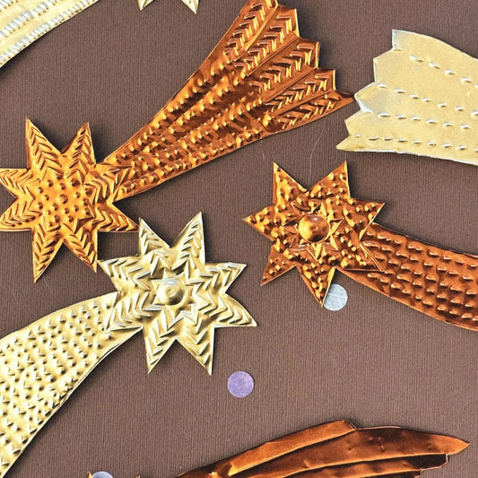 DIY Foil Embossing Ornament Kit - Celestial Comet Templates, Magic Space Tracing Set for Craft Decorations & Gifts Peaceful Pleasures Health and Wellness Default Title