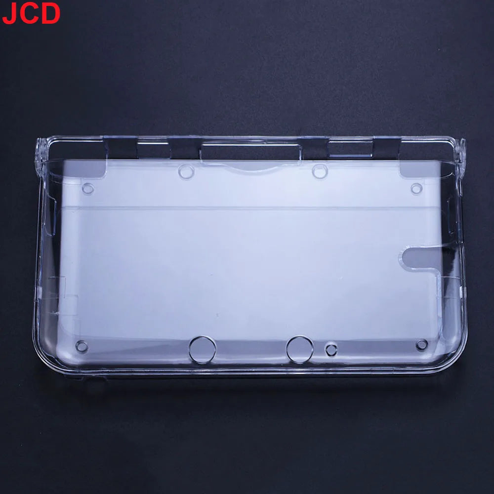 JCD Clear Crystal Case for Nintendo 3DS & New 3DS XL + Screen Film