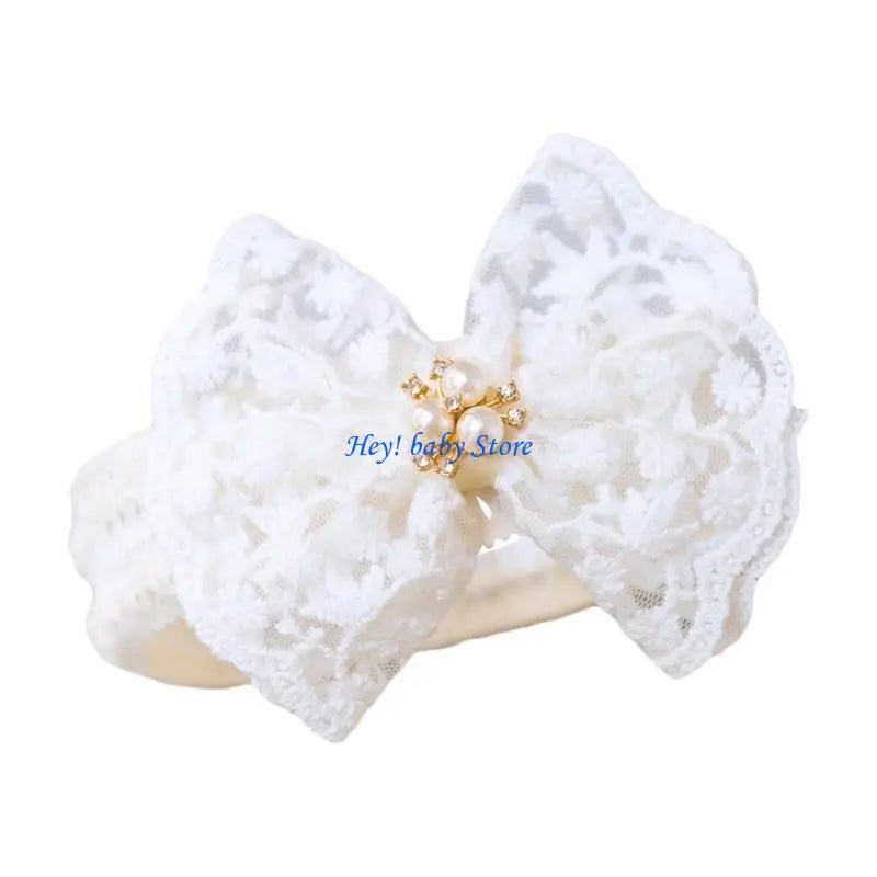 Baby Girl Lace Bowknot Headband | Toddler Princess Hairband