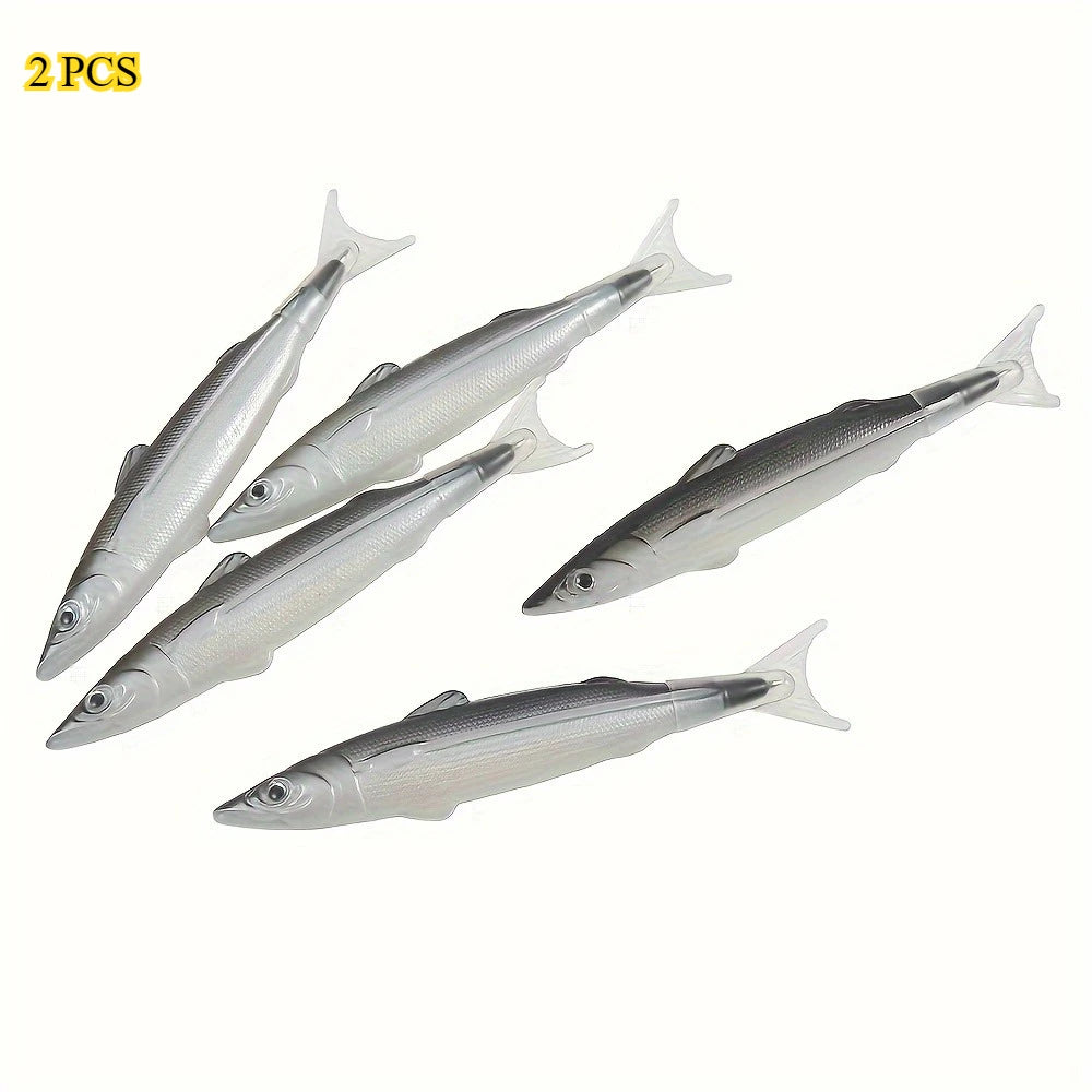 Funny Fish-Shaped Ballpoint Pens 2 Pack | Novelty Gift Set