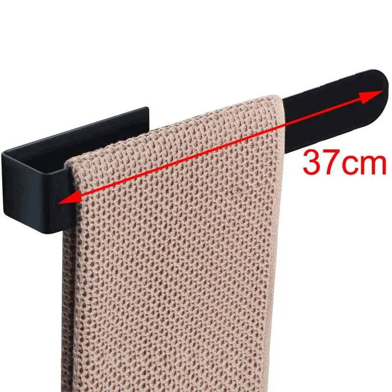 Self-Adhesive No-Drill Towel Rack | 304 Stainless Steel Bar