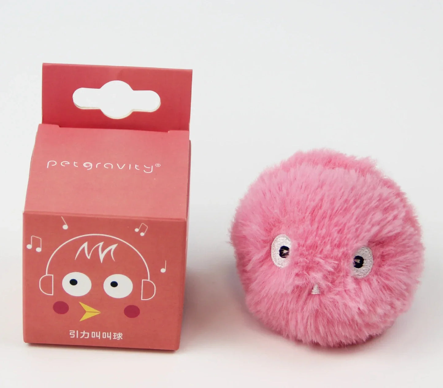 Interactive Squeaky Catnip Ball Toy for Cats & Kittens