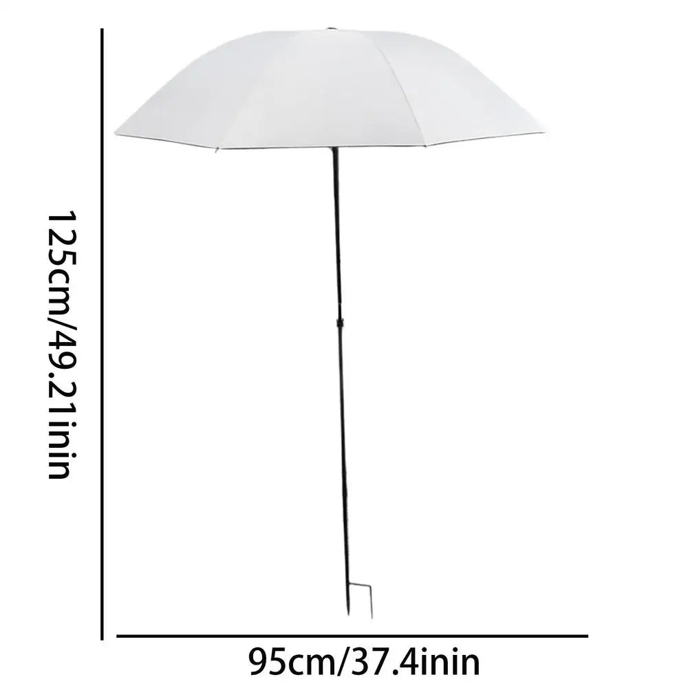 Foldable Plant Umbrella Sun Shade Cover – Garden & Patio Garden Shade Umbrella Peaceful Pleasures Health and Wellness Beige China Mainland
