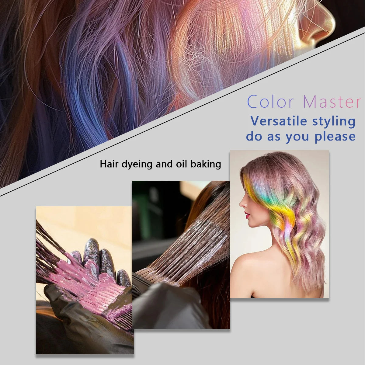 Barber Hair Dyeing Board with Care Comb - Hair Highlighting and Treatment Tool for Effortless Application and Precise Coloring Peaceful Pleasures Health and Wellness