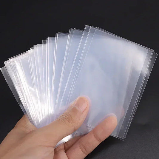 50pcs Various Sizes Transparent Card Sleeves Magic Card Game Tarot Poker Cards Protector Board Game Card Sleeves Card Sleeves Peaceful Pleasures Health and Wellness 59x89 mm 50pcs