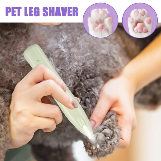 Electric Dog Clippers Dog Paw Hair Trimmer Rechargeable Low Noise Hair Shaver For Daily Home Ears Eyes Rump Peaceful Pleasures Health and Wellness