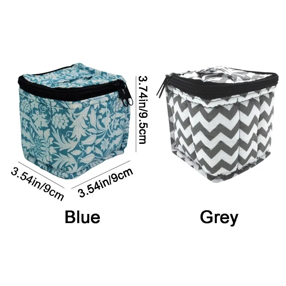 9-Compartment Essential Oil & Nail Polish Storage Bag