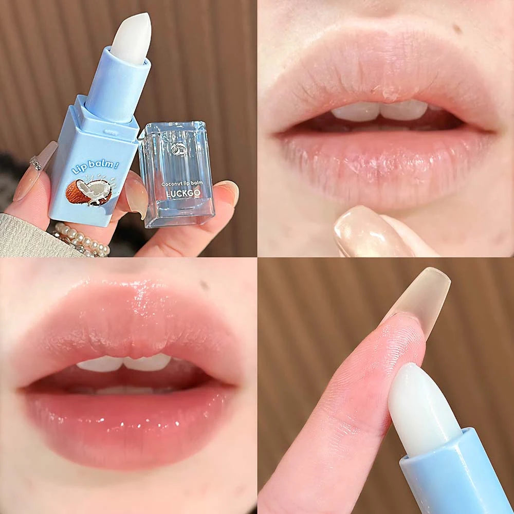 Coconut Lip Care Set – Lip Balm, Lip Oil & Night Treatment