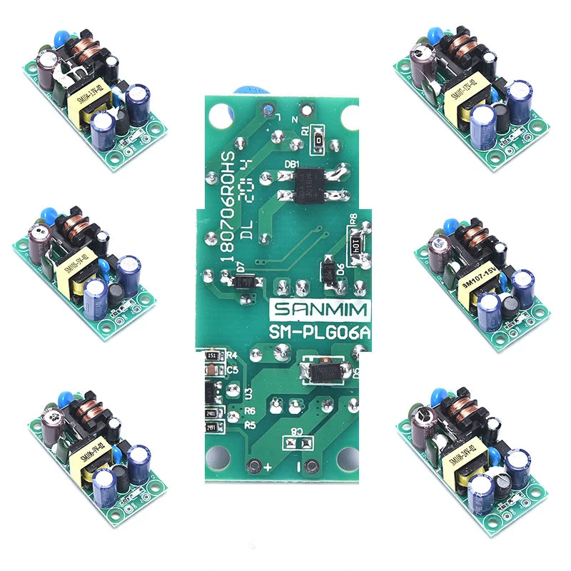 New AC-DC 3V 5V 9V 12V 15V 24V Isolated Switching Power Supply Module Board P06A Peaceful Pleasures Health and Wellness
