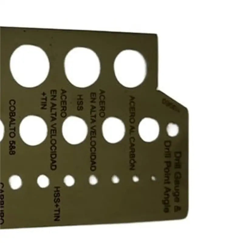 A36T-Decimal Markings 30 Hole Measurements Sharpening 135 And 118 Degree Bits With Decimal Markings And Angle Notches Peaceful Pleasures Health and Wellness
