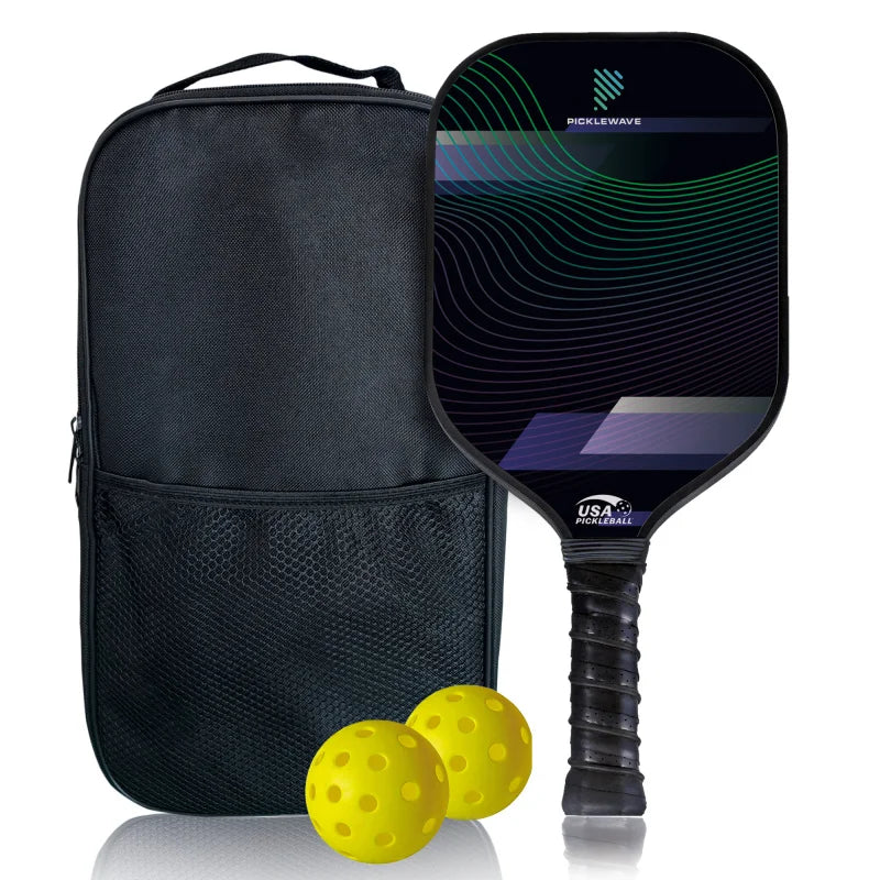 Green Line Passion 16mm USAPA Pickleball Paddle | Fiberglass