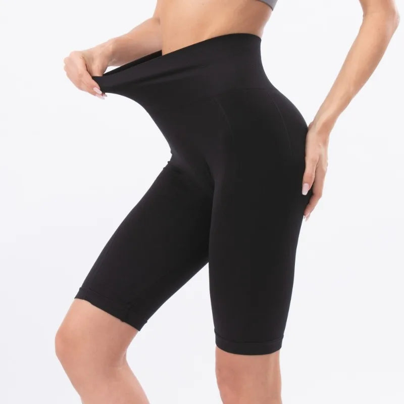 Running Yoga Capri Pants for Women High-waisted Elastic Hip-lifting Fitness Breathable Quick-drying and Belt-tightening Pants Peaceful Pleasures Health and Wellness