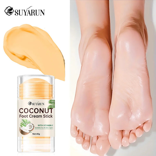 SUYARUN Coconut Foot Balm Stick | Moisturizing Heel Care Foot Balm Stick Oasis Select