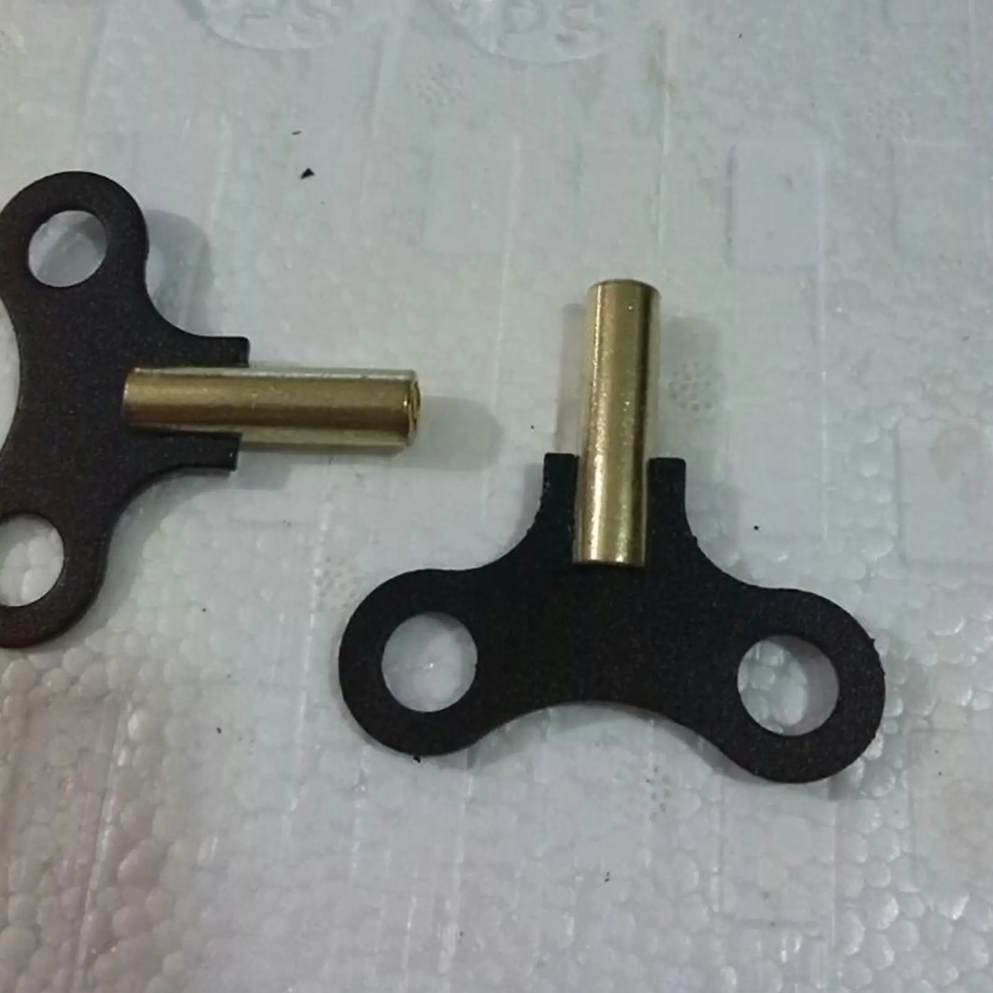 Steel Clock Winding Key | Metal Repair Tool for Mechanical Clocks