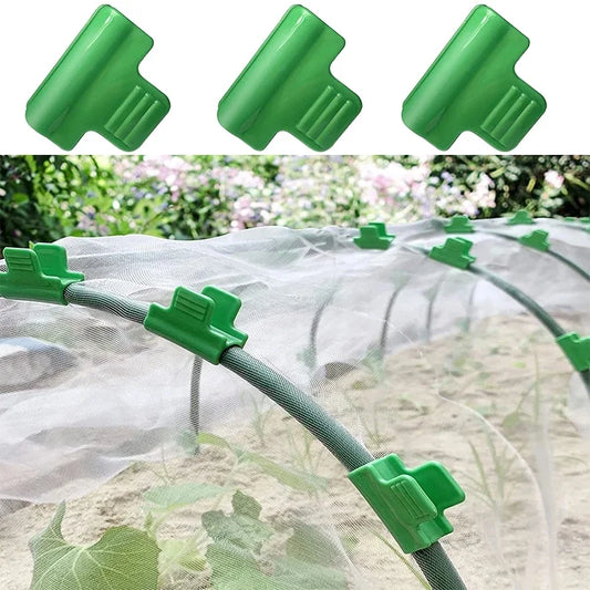 12-Pack Greenhouse Film Clamps – Hoop Pipe Tunnel Clips Greenhouse Pipe Clamps Oasis Select