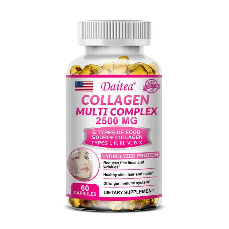 Daitea Hydrolyzed Collagen Capsules – Skin, Hair, Nails & Joints