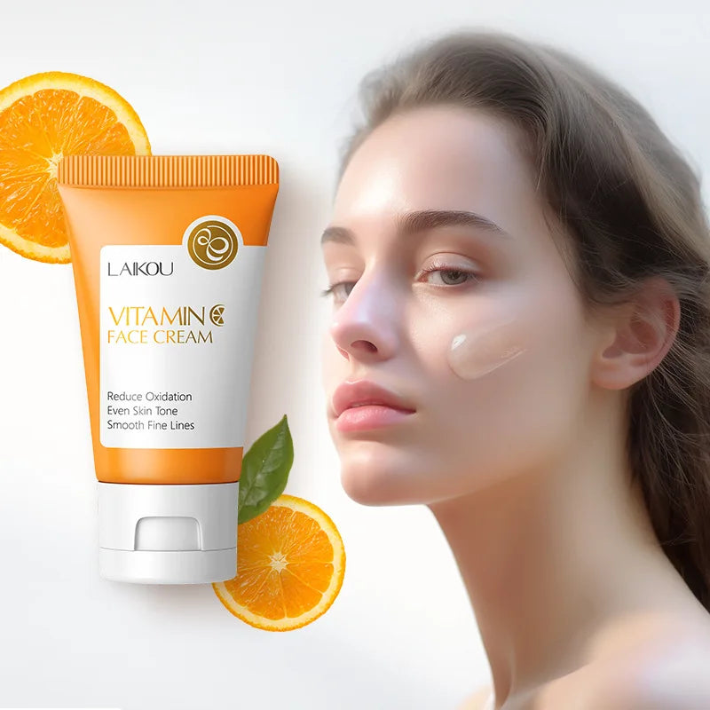 LAIKOU Snail Collagen Vitamin C Face Cream – Anti-Wrinkle Moisturizer