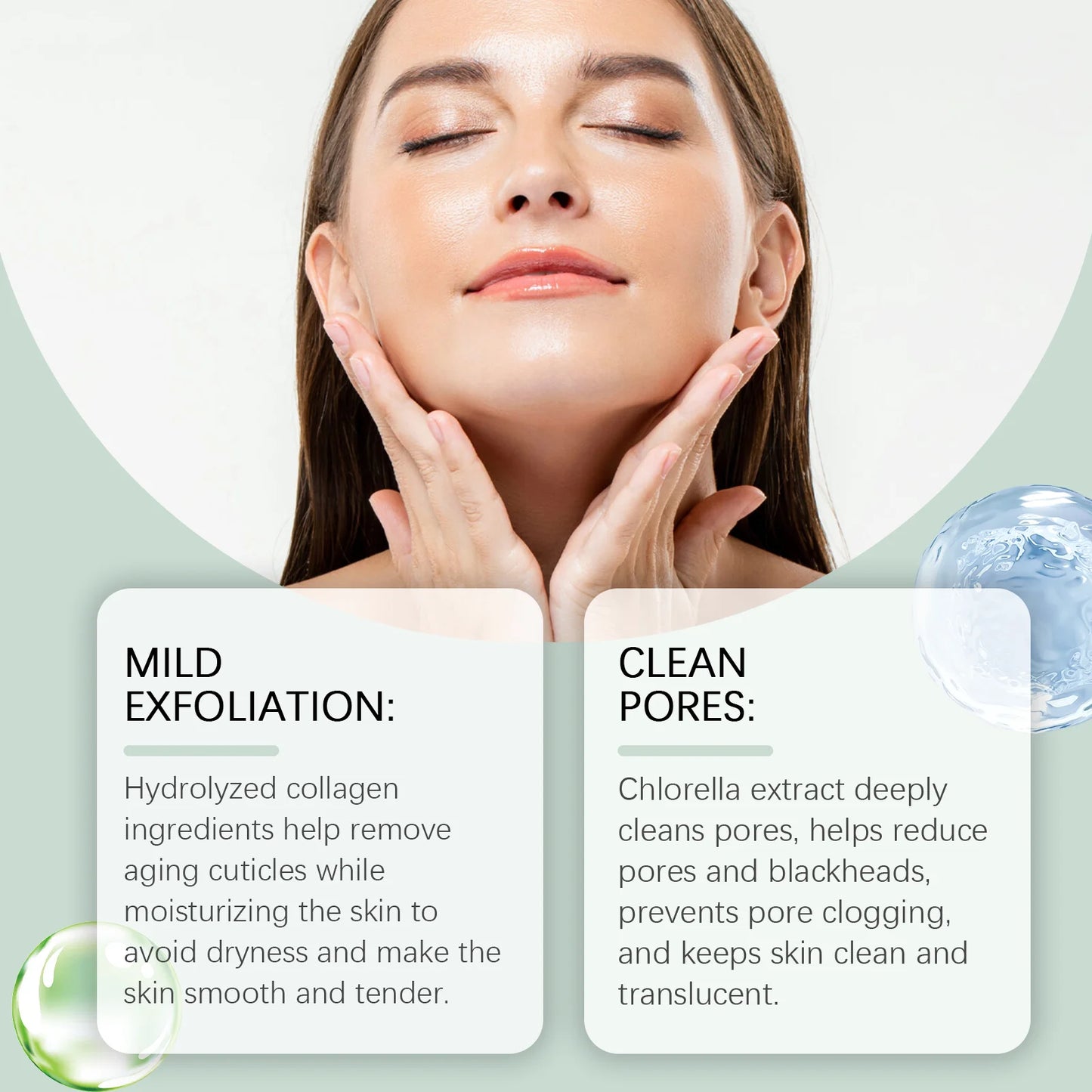 Exfoliating Peeling Gel – Pore Tightening & Dark Spot Remover