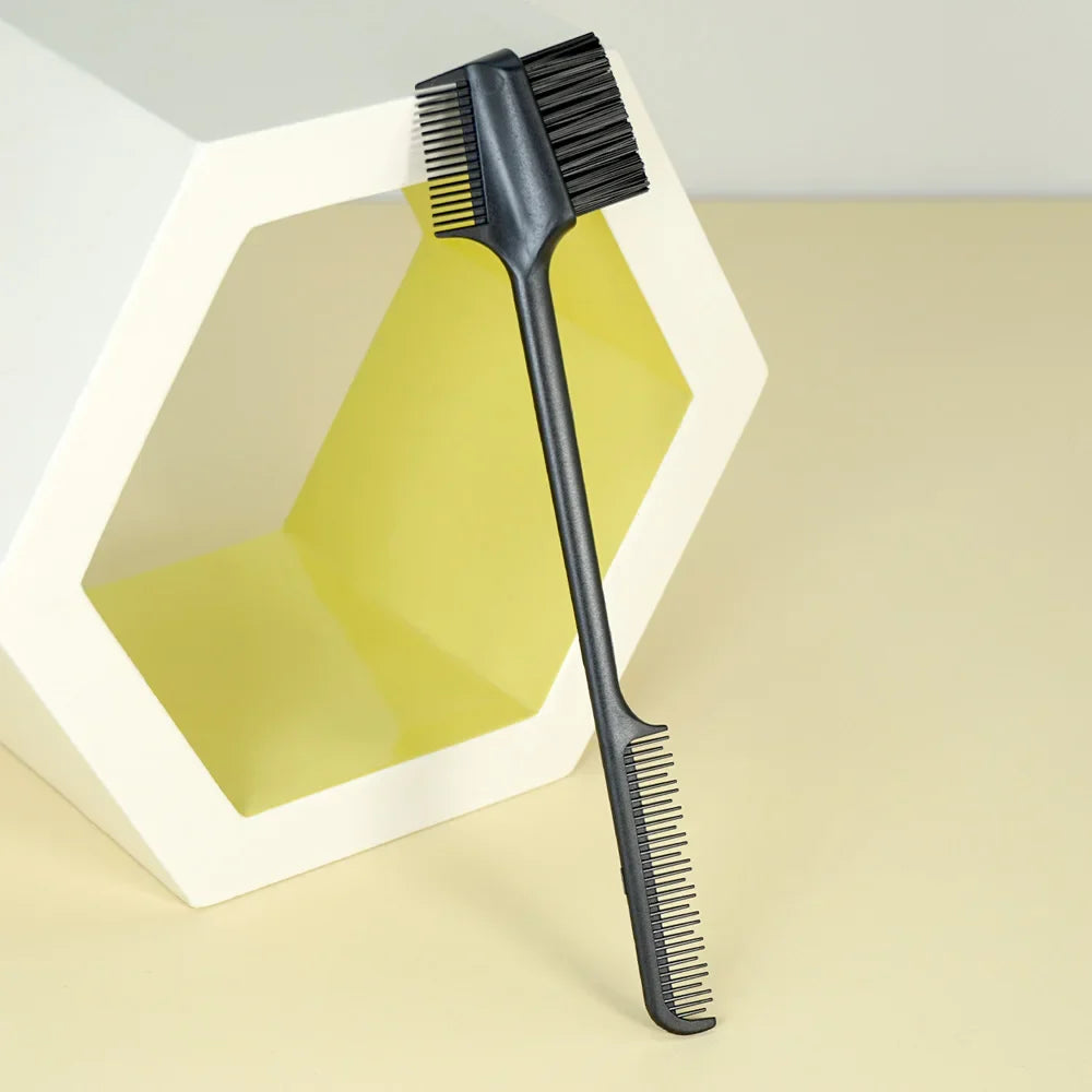 Double-Sided Hair Dye Brush & Comb Set – Salon & Home
