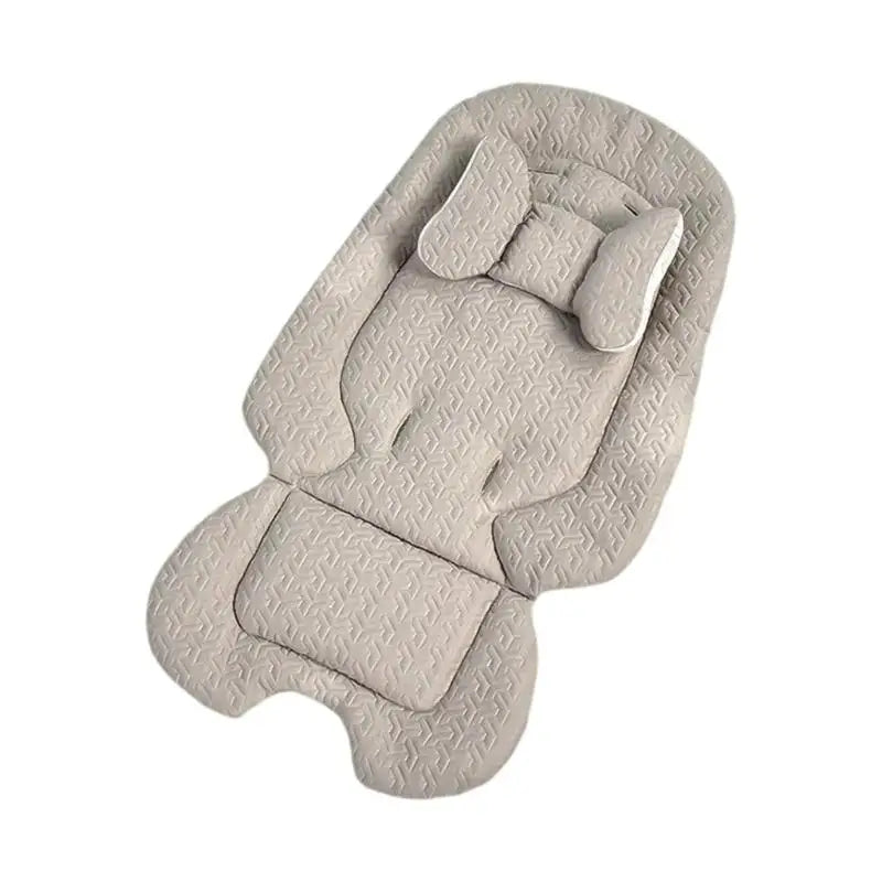 Baby Stroller Cushion Pad with Detachable Pillow | Breathable Cotton