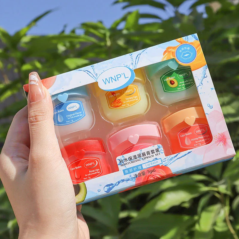 SADOER Natural Lip Balm Set – Moisturizing & Anti-Cracking