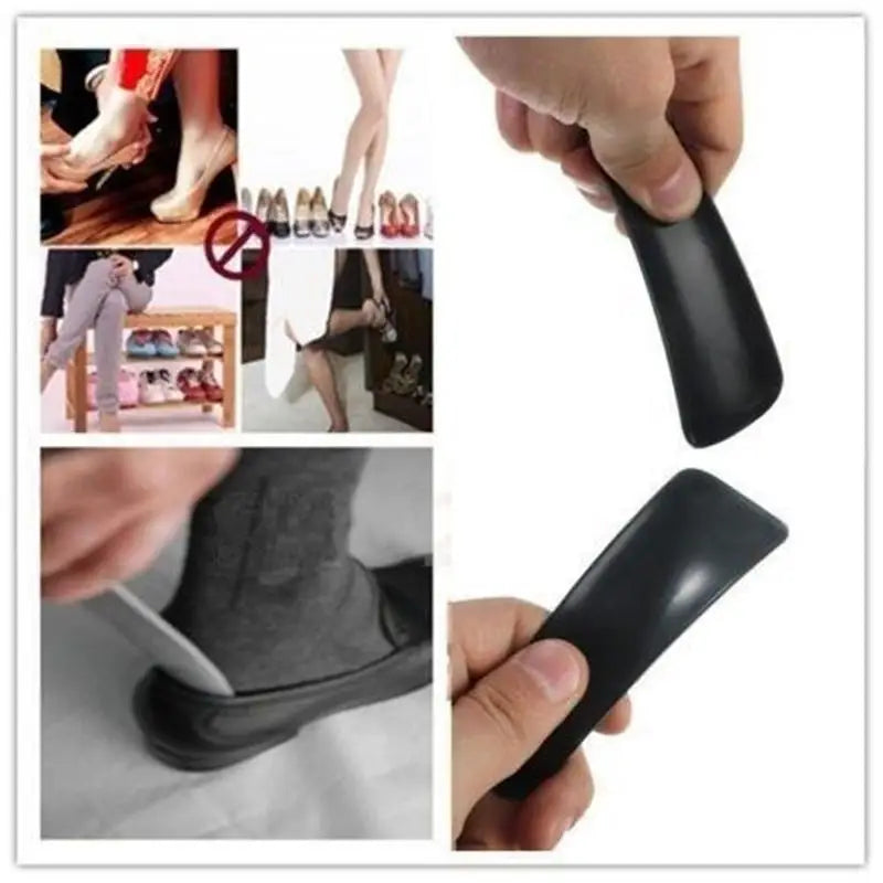Plastic Shoehorn With Hanging Shoe Extractor Avoid Bending Over Easy To Put On Shoes Helper Suitable For All Kinds Of Shoes Peaceful Pleasures Health and Wellness