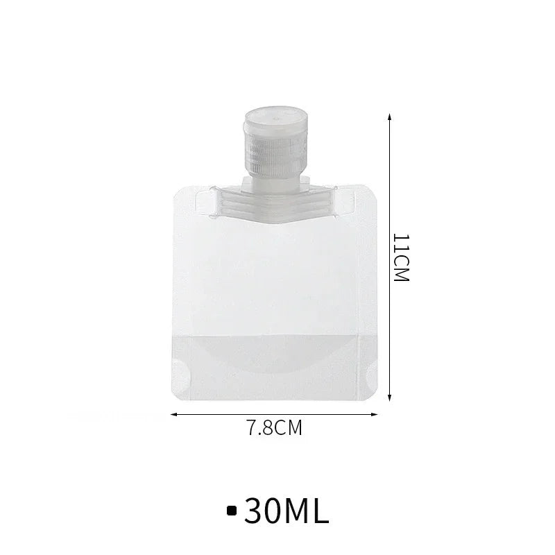 Leakproof Travel Refillable Bottles Set 30ml 50ml 100ml